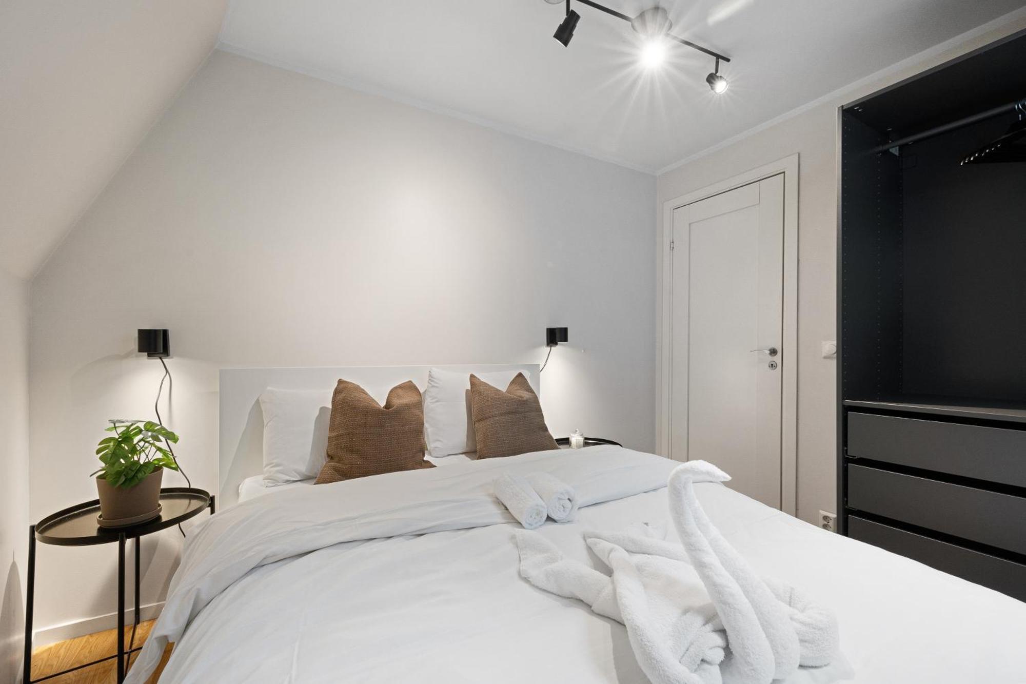 卑爾根100Sqm 5Br Behind Bryggen - King Beds - Family Friendly公寓 外观 照片