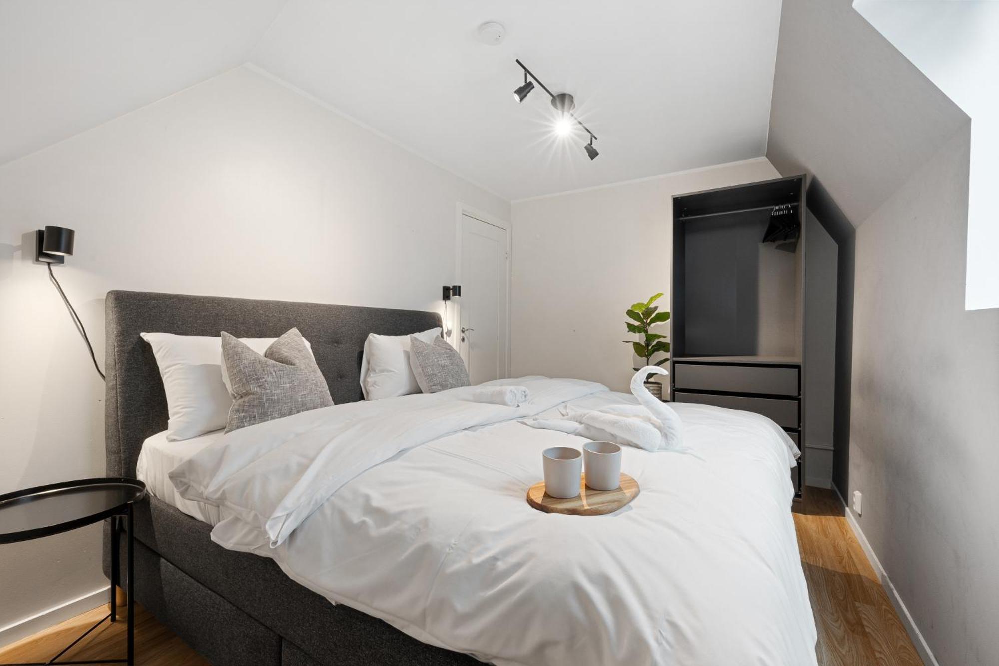 卑爾根100Sqm 5Br Behind Bryggen - King Beds - Family Friendly公寓 外观 照片