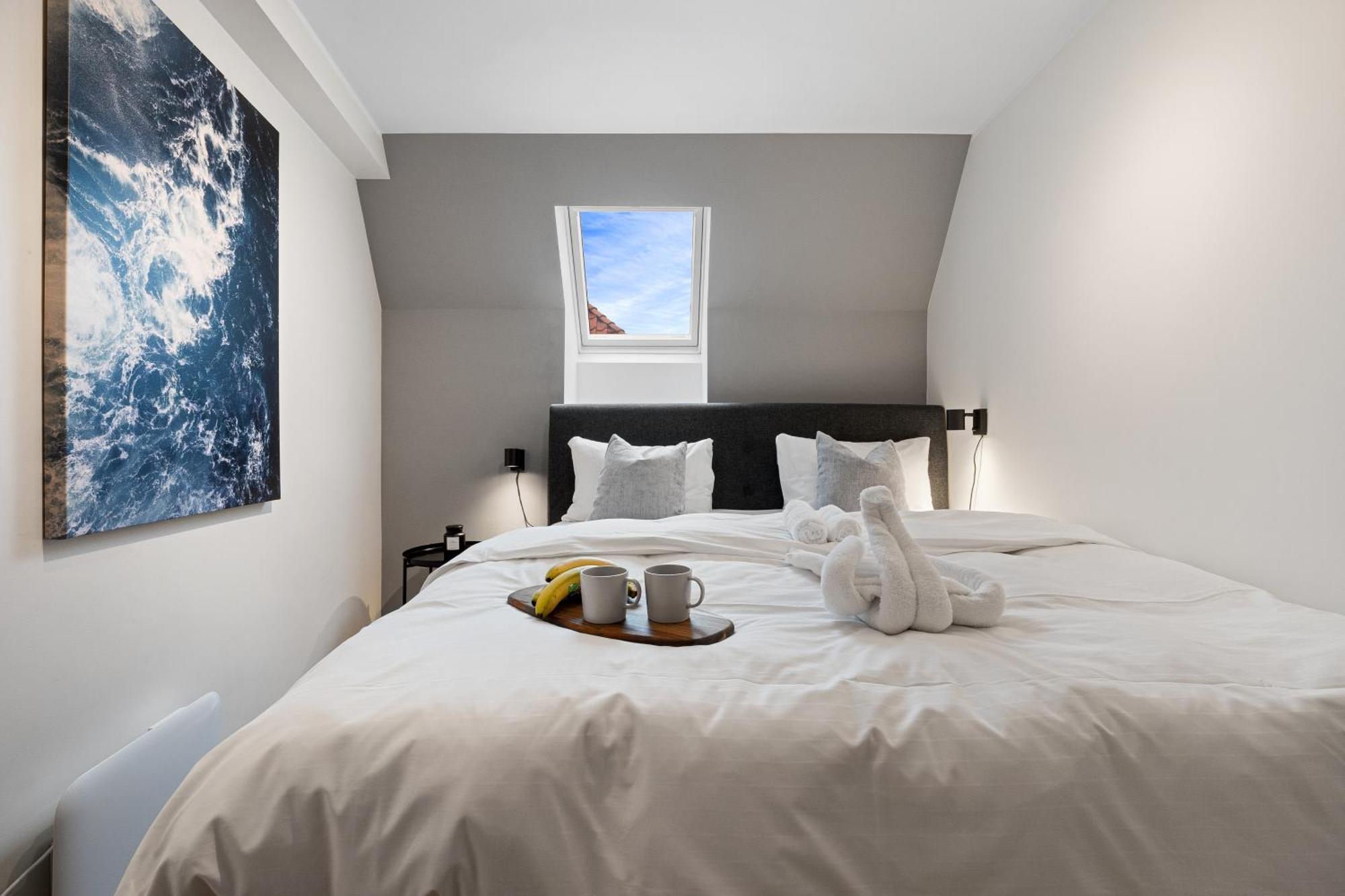 卑爾根100Sqm 5Br Behind Bryggen - King Beds - Family Friendly公寓 外观 照片